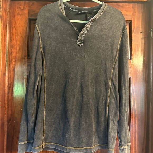 Harley-Davidson Washed Black Long Sleeve Tee - Picture 1 of 6